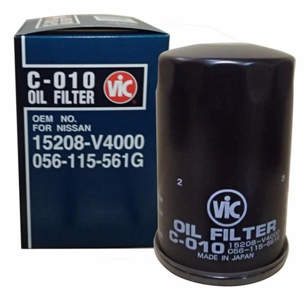 VIC C010 Oil Filter – Made in Japan | Compatible with Ryco Z596