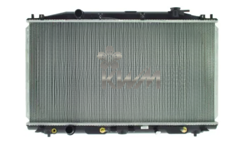 KWM KRA50144 Radiator P/A 16mm 2.4L with Condenser Mounts & Grille Side – Honda Accord Euro 2008–2010