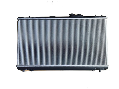 KRA20382 Car radiator on a pegboard background