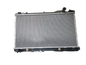KRA35012 Car radiator on a white background