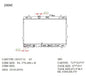 KWM KRA74042 Radiator – 16mm Core, Auto | Kia Cerato 2.0L 2004–2006