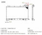 KWM KRA70015 Radiator – 16mm Core, Auto | Subaru Impreza 4-Cyl 1993–2000
