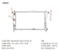 KWM KRA51040 Radiator – 26mm Core, Auto | Daewoo Cielo 1.5L 1995–1997