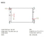 KWM KRA84033 Radiator Manual 26mm 6Cyl – Ford Fairlane 2003–2007
