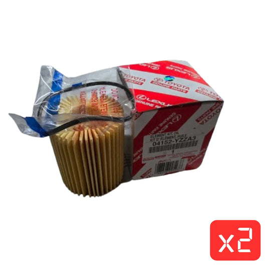 Genuine 04152YZZA3 Oil Filter – Toyota Corolla, Camry & More | Pack of 2