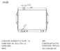 KWM KRA60120 Radiator – 32mm Core, Auto | Mitsubishi Pajero 3.0L V6 1991–1993