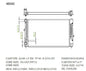 KWM KRA71040 Radiator Manual 32mm – 1.8L 6 Cyl
