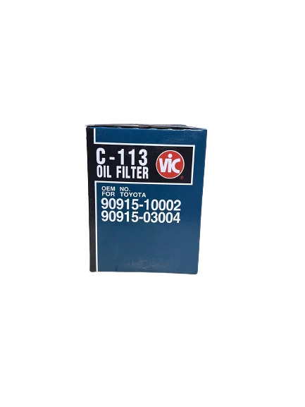 VIC C113 Oil Filter | Made in Japan | Ryco Z432 Compatible | Fits Toyota Camry, Corolla, RAV4 & More