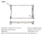 KWM KRA62084 Radiator – 22mm Core, Auto | Mercedes-Benz A Class 2005–2008