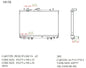 KWM KRA60170 Radiator Auto 26mm 6Cyl
