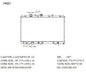 KWM KRA60021 Radiator – 16mm Core, Auto | Mitsubishi Lancer 1996+ & Mirage 1996–2004 1.5L 4-Cyl