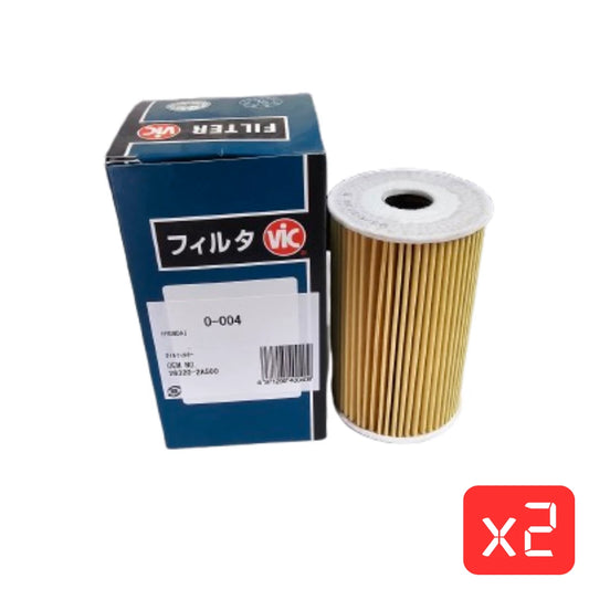 VIC O004 Oil Filter Twin Pack | Ryco R2695P Compatible – Hyundai Accent, Elantra & Genesis