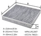 Filteq ACNS003 Cabin Air Filter – Compatible with OEM Part B727A-79925 | Suits Nissan Models