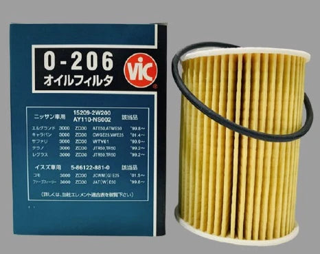 VIC O206 Oil Filter | Ryco R2593P Compatible – Nissan Navara, Patrol (Diesel) & More